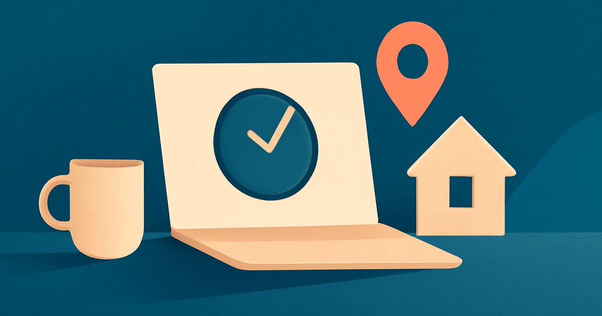 Controle de ponto para operações 100% remotas